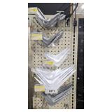 Different shapes and sizes shelf brackets