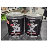 (2) quarts XO rust Gray primer