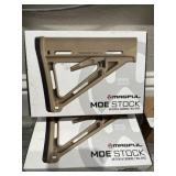 (3) Magpul AR15/M16 carbine stock, brown