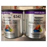 (2) 1 pint High Gloss Pure White