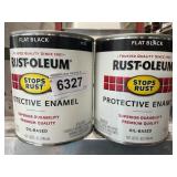 (2) 1Qt Flat Black
