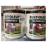 (2) 1QT BLACK paint
