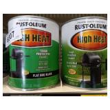 High heat BBQ black paint