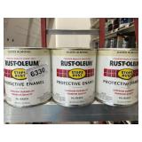 (3) 1QT GLOSS ALMOND