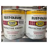 (2) 1QT Gloss Sunburst Yellow