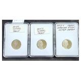 3Lots Jefferson Nickel Proof & Ultra Cameo 2013 S,