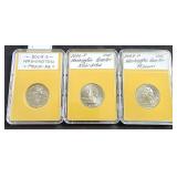 3 Washington Quarter UNC - 2003 P Missouri, 2006 P