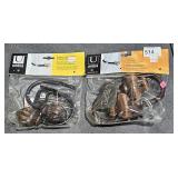 2 NIB Drapery Scarf Holder / Hold Back Set
