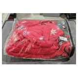 Plastic Storage Bag w/ Christmas Towels