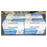 2 lots 2ea  Medi-First Antiseptic Wipes 20ea