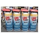 4 Cans LPS Max B 88 Maximum Penetrant 13 oz ea