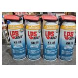 4 Cans LPS Max B 88 Maximum Penetrant 13 oz ea