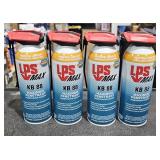 4 Cans LPS Max B 88 Maximum Penetrant 13 oz ea