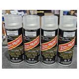 4 Cans Zero-Rust Camouflage Top Coat  12 oz ea
