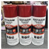 3 Cans Rust-Oleum Multi Purpose Enamel Paint