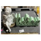 White Angel Blowing a Kiss+