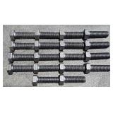 Blue Bin 6 1/2" x 12" x 4" w/ 18 Bolts  3" Long x