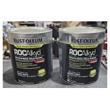 2 Lots 1ea Rust-Oleum ROC Alkyd Direct to Metal