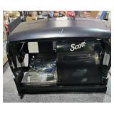 Scott Smoke Grey Dispenser Double Roll Holder