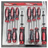 2 Lots 1ea Hyper Tough 6 pc Heavy Duty Screw