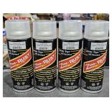 4 Cans Zero-Rust Camouflage Top Coat  12 oz ea