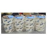 3 Lots 4ea Scotch Packaging Tape Heavy Duty