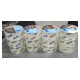 3 Lots 4ea Scotch Packaging Tape Heavy Duty