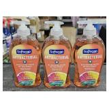 3 Bottles Softsoap Antibacterial Hand Soap