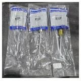3 New Armstrong Cushion Grp Slotted Screw Driver