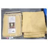 2 Raffia Window Panel sz 45" x 84"
