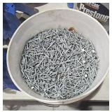 Large Bucket of Roofing Nails 1 1/2" Long