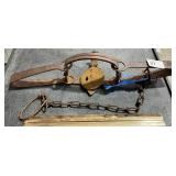 #3 Double Long Spring Trap Diamond Brand Rusty
