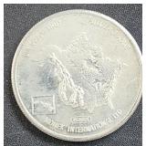 .999 Silver 1 oz Silver Round-  1982 Silver Eagle