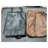 Brown Clutch/shoulder Bad by Joy+ Black Shoulder
