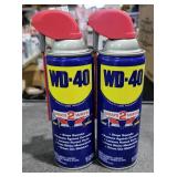 2 Cans WD-40 12 oz ea
