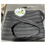 ZipZap Bag...  Canvas Pouch Black