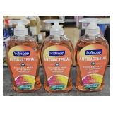 3 Bottles Softsoap Antibacterial Hand Soap