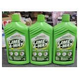 3 Bottles Lime-A-Way Cleaner Removes Hard Water