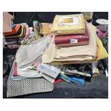 Table Clothes Several New, Shelf Liner, & Place