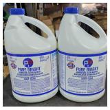 2 Lots 1ea Gallon Pure Bright Germicidal Ultra