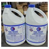 2 Lots 1ea Gallon Pure Bright Germicidal Ultra
