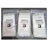 3 lots 100ea F20304W LD Seal Top Bags  3" x 4" x