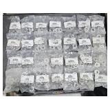28 Bags 316 SS Flat Washer 1/2 SAE  10pcs ea