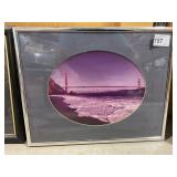 Framed Photograph San Francisco Golden Gate Bridge