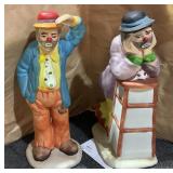 Ceramic Emmett Kelly Jr "Looking Out To See" 51/2"