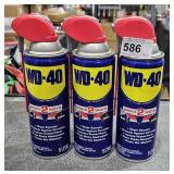 3 Cans WD-40  12 oz