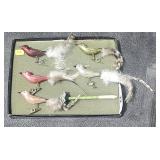 Vintage Decorative clip-on birds