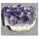 Natural Amethyst Crystal Cluster 3 1/4" Long