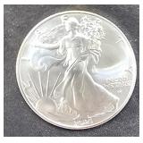 2021 $1 Dollar 1 oz American Silver Eagle 90%