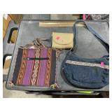 Peruvian Woven Crossbody Bag+Taupe wallet